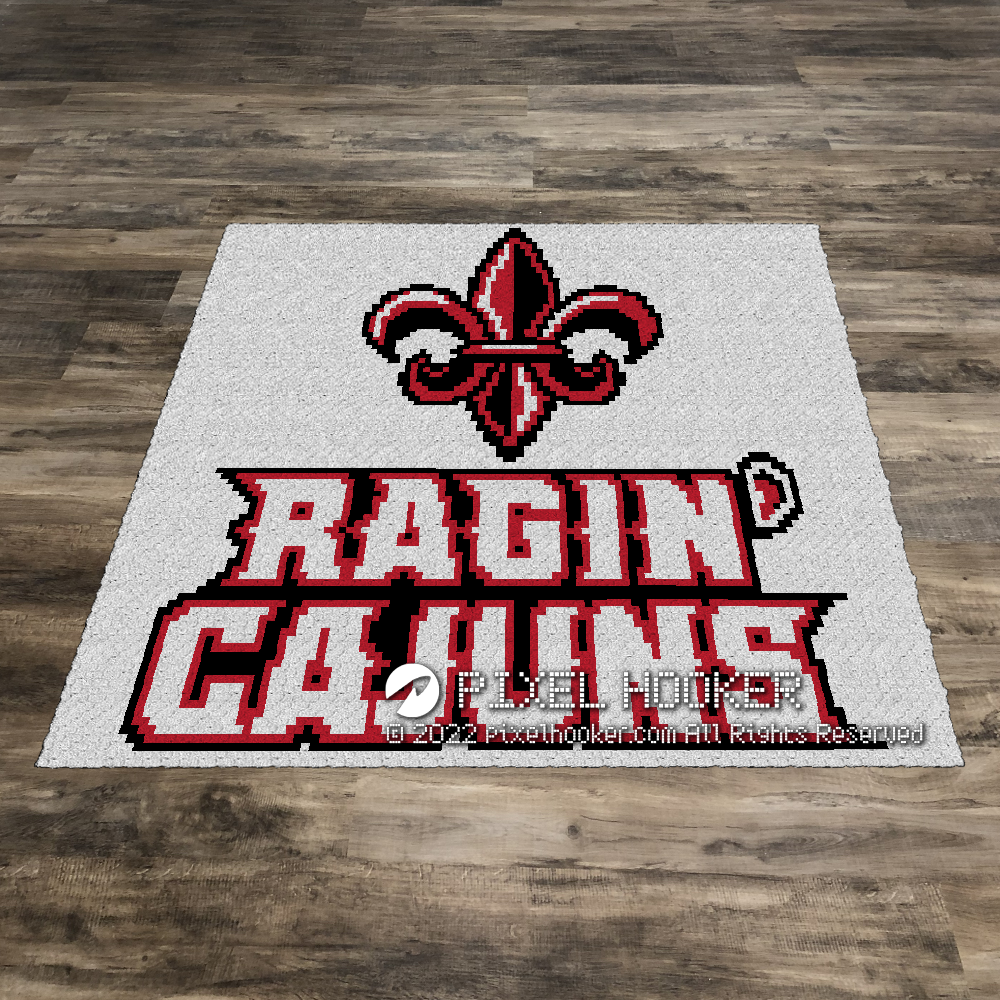 Louisiana Lafayette Ragin' Cajuns Alumni Throw Blanket - Sports