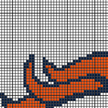Load image into Gallery viewer, Denver Broncos Logo (White)
