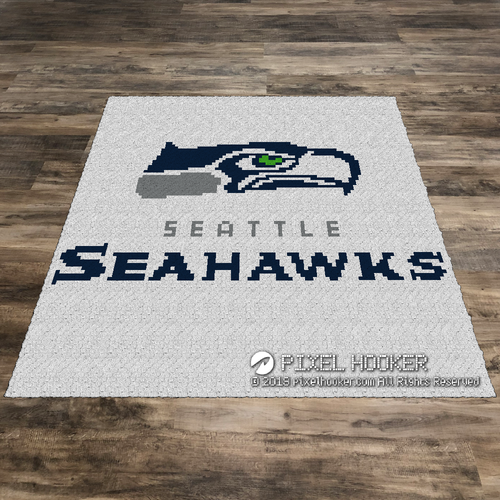 Seattle Seahawks Logo (White)